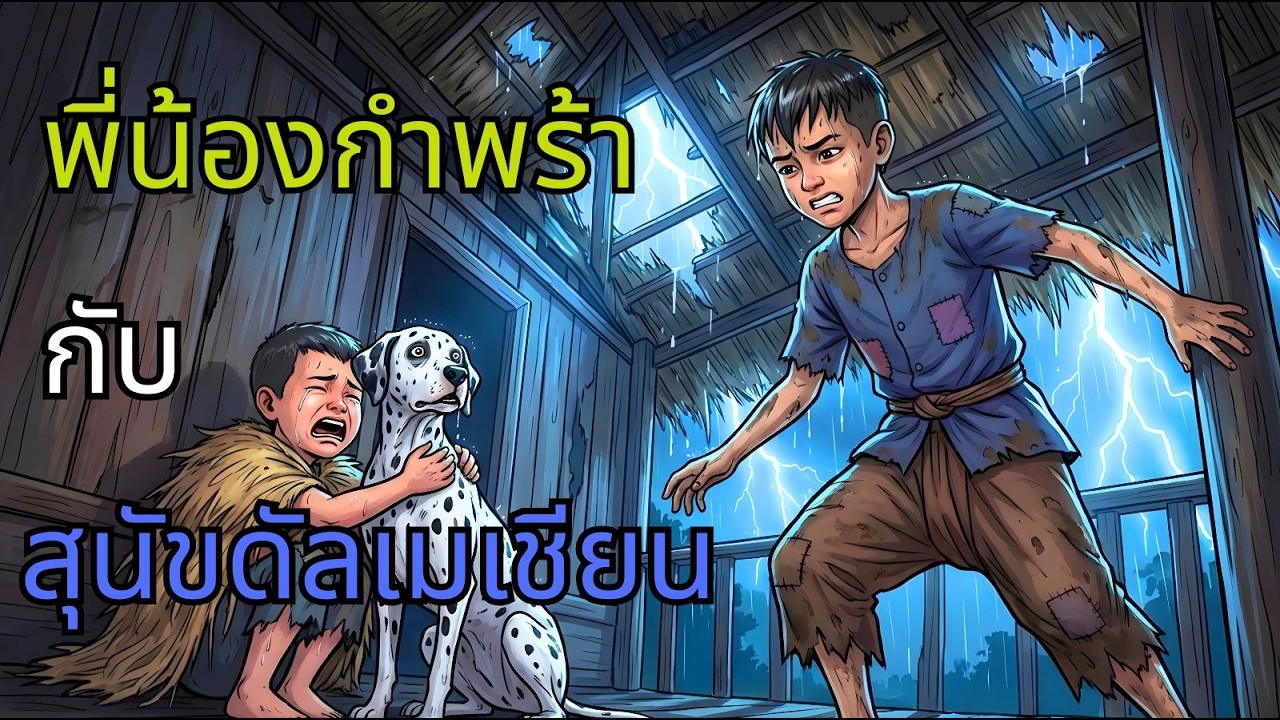 เรื่องราวของสองพี่น้องกำพร้าที่ดูแลสุนัขพันธุ์ดัลเมเชียนในบ้านร้าง.#p5| นิทาน, นิทานพื้นบ้าน, ตำนานI