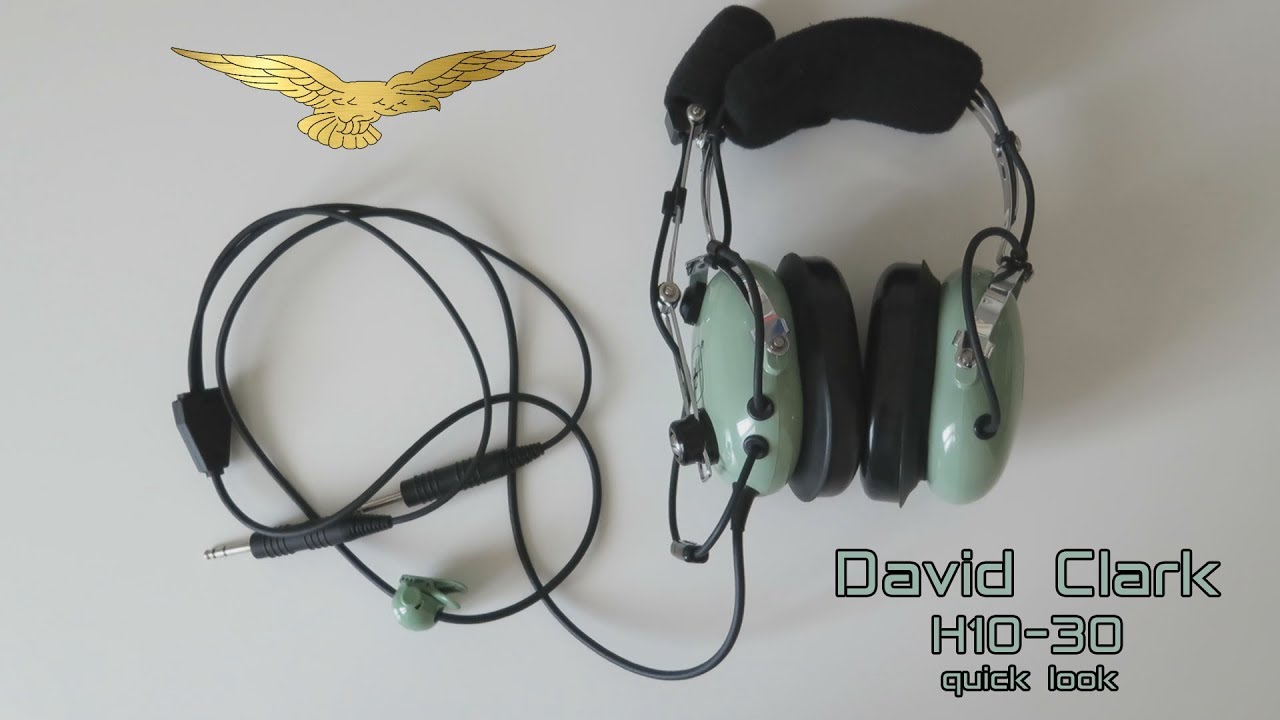 David Clark H10-30 Headset Quick Look - YouTube