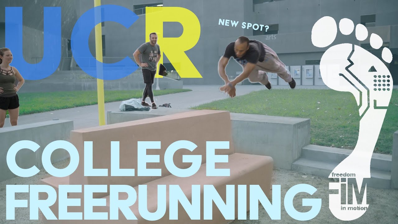 Parkour at UC Riverside