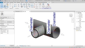 Creating Pipe Fitting (Tee) | Revit 2021