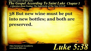 The Gospel of Luke Chapter 5 - Bible Book 42 - The Holy Bible KJV in HD 4K Audio Text