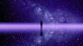 Stargazing Serenity: Man Finds Tranquility by the Lake Under a Starlit Sky!