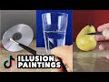 Chris Breier TikTok Color Matching Illusion Paintings