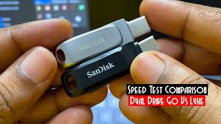 Speed Test - SanDisk Ultra Dual Drive Go Vs SanDisk Ultra Dual Drive Luxe Type C Flash Drive screenshot 4