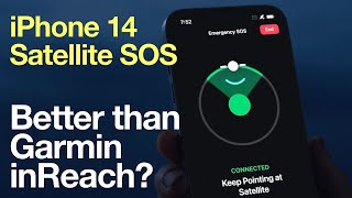 iPhone 14 vs Garmin inReach - Emegency SOS Tested