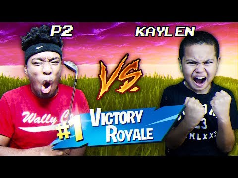 I FINALLY 1v1'd MindofRez's Little Brother Kaylen and THIS HAPPENED! Kaylen vs P2istheName
