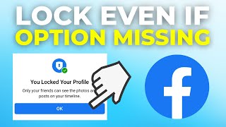 How To Lock Facebook Profile If Lock Profile Option is Not Showing (2024)