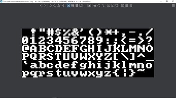 Bitmap Font Loading and Character Drawing