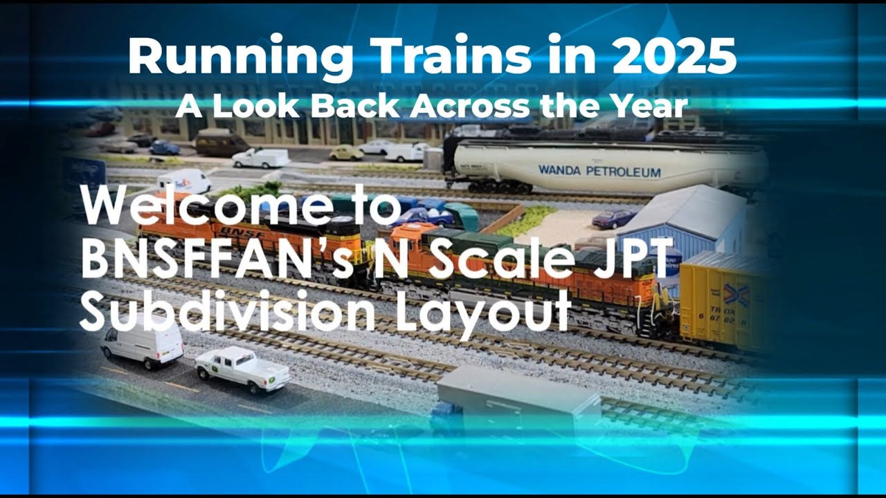 Running Trains in 2025 - A Look Back - YouTube