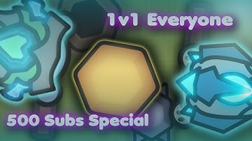1v1 Everyone in Sploop.io - 500 Subs special