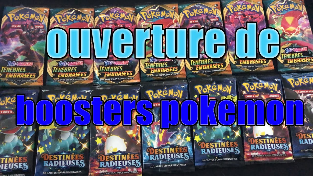 OUVERTURE DE BOOSTERS POKEMON