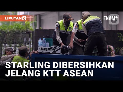 Jelang KTT ASEAN, Satpol PP Tertibkan Pedagang Kopi Keliling di Jakarta | Liputan6