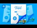 Create a Modern Travel Poster in Adobe Illustrator 🌍