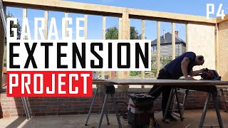 Green Oak Garage Extension, Part 4