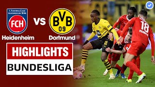 Highlights Heidenheim vs Dortmund | Bắn phá không nghỉ - Bỏ lỡ không tưởng - kiên cường chống đỡ