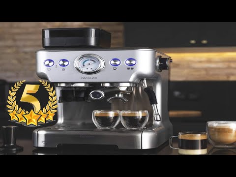  TJTFJS Cecotec Cafetera Cumbia Power Espresso 20 Barista  Aromax. Potencia 2900 W, 2 Sistemas de Calentamiento, Bomba de presión de  20 Bares,manómetro, portafiltros con Doble Salida y 2 filtros : Todo lo  demás