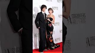 Taylor Swift and Sombr at the Songwriters Hall of Fame