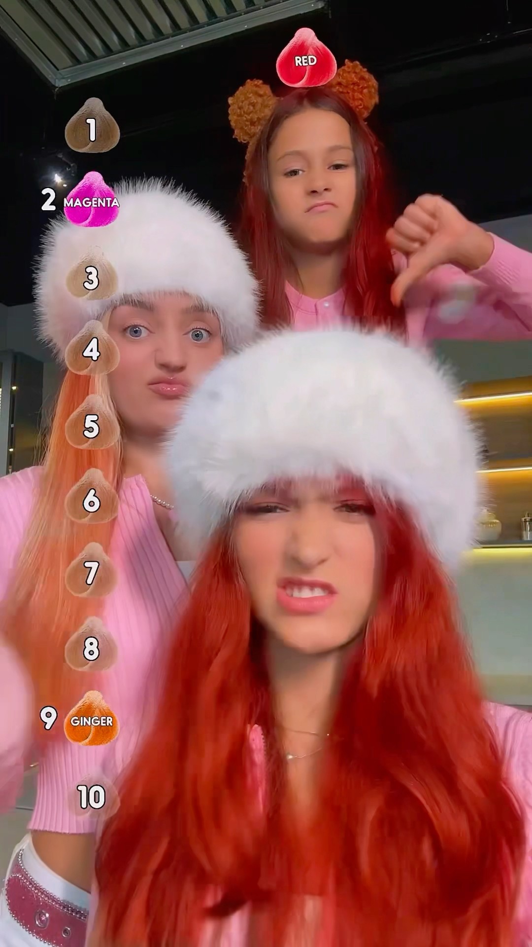 What’s your favourite hair color????