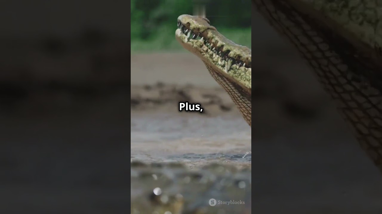 "Crocodile Close-Up: Nature’s Ultimate Predator!"