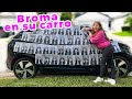 Llené el carro NUEVO de mi amiga con 100 fotos de mi CARA