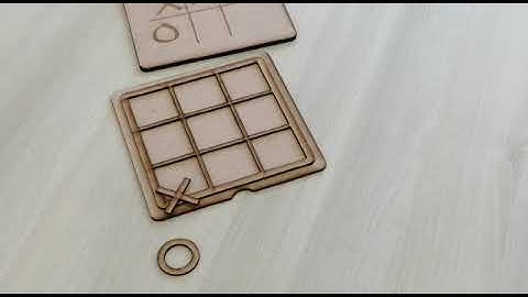 Assembling the Tic-Tac-Toe board