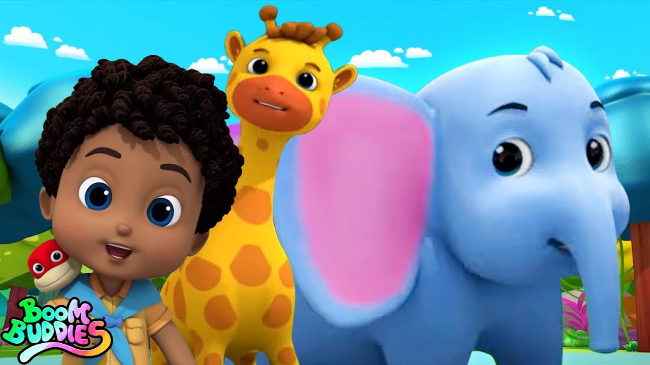 Jungle Song, Animals Sound & Fun Nursery Rhyme for Children YouTube