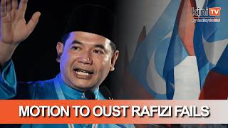 Motion To Remove Rafizi As Pandan Pkr Chief Fails At Division Agm