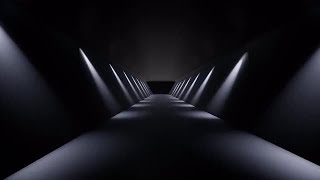 Tunnel With Spotlights Stock Motion Graphics