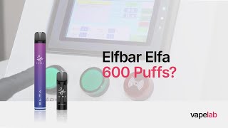 Elfbar Elfa Test  Wieviele Zge haben die beliebten Pods wirklich?