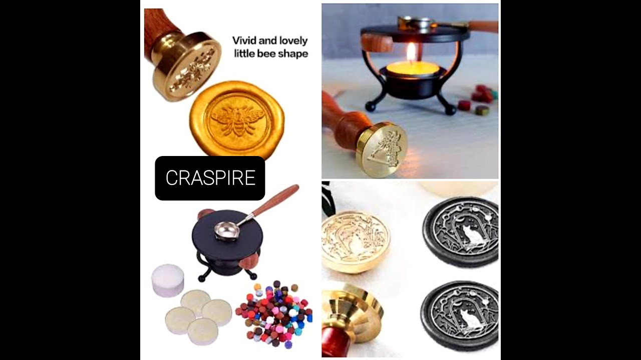 CRASPIRE WAX SEAL UNBOXING. WITH DISCOUNT CODES!!!!!! YouTube