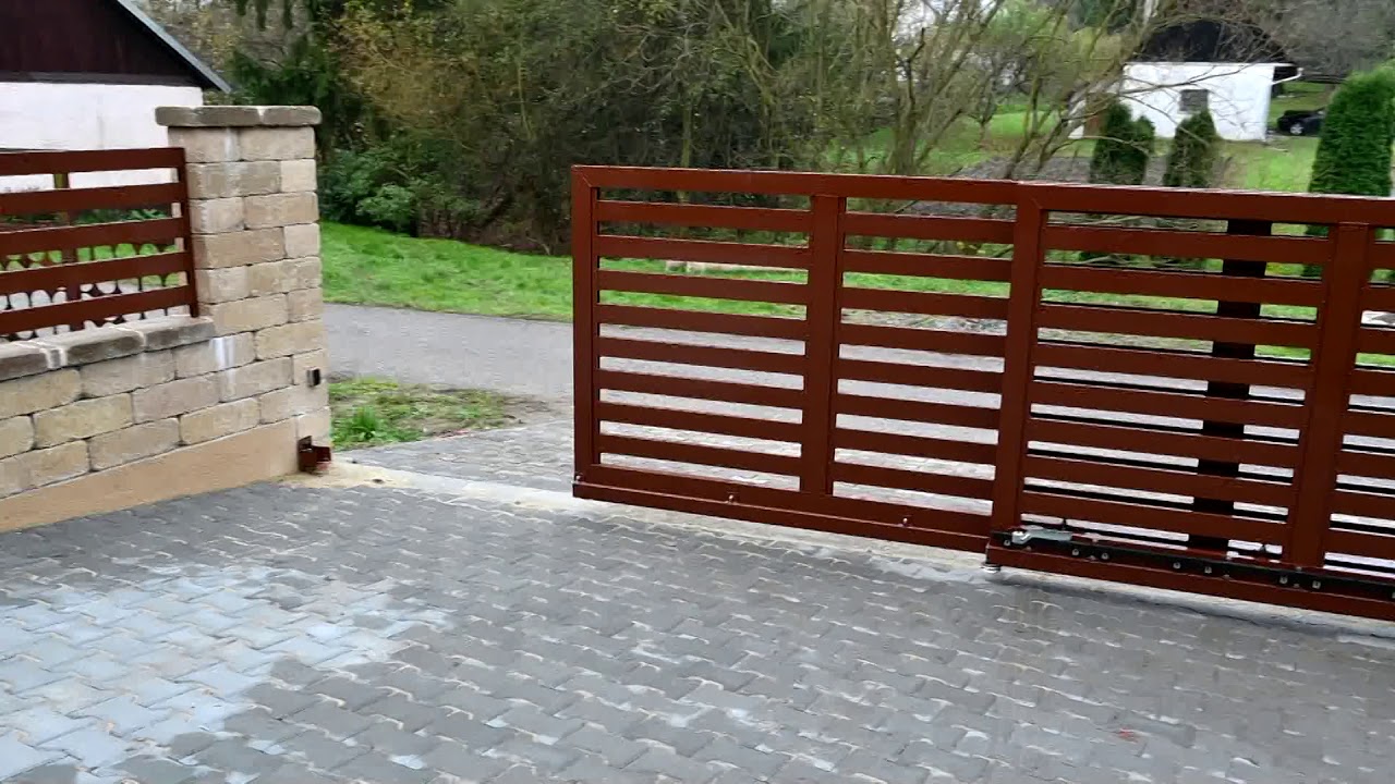 Samonosná teleskopická brána 2020