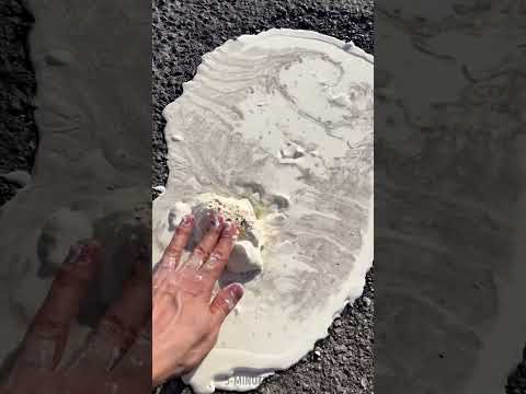 Non-Newtonian fluid for road repair? 🛣️ Is it magic?