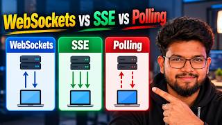 8. WebSockets vs SSE vs Polling: Building Real-Time APIs | System Design Interview