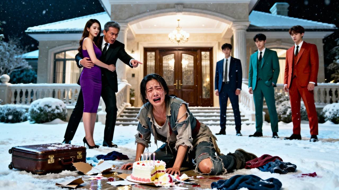 生日當天，三個兒子為討好出軌父親，趕她出家門。絕望之際，20年前收養的孤童開著豪車出現接她回家，昔日趕她走的逆子們，如今跪在暴雨裡求她原諒！