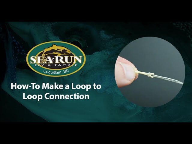 How-To Make A Loop to Loop Connection @searunflytackle 