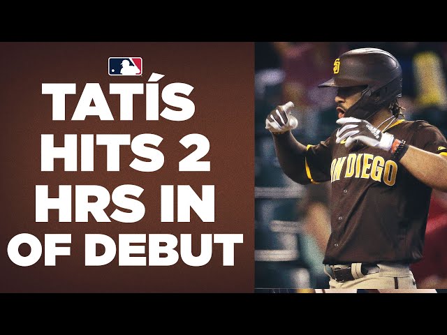 Padres' Fernando Tatís Jr. moves to outfield, GOES OFF! (2 homers, 4 hits)  