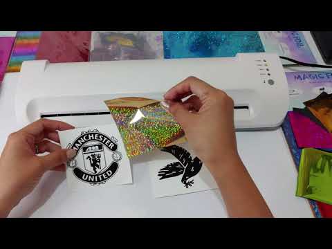 CÓMO HACER HERMOSOS DISEÑOS CON TERMOLAMINADORA A3 DESIGN PRO Y MAGIC FOIL