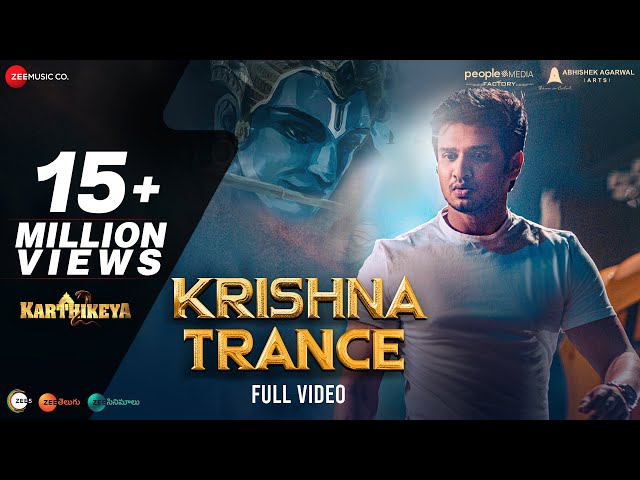 Krishna Trance - Full Video | Karthikeya 2 | Nikhil & Anupama Parameswaran | Kaala Bhairava class=