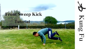 How to do Front Sweep Kick - Tutorial