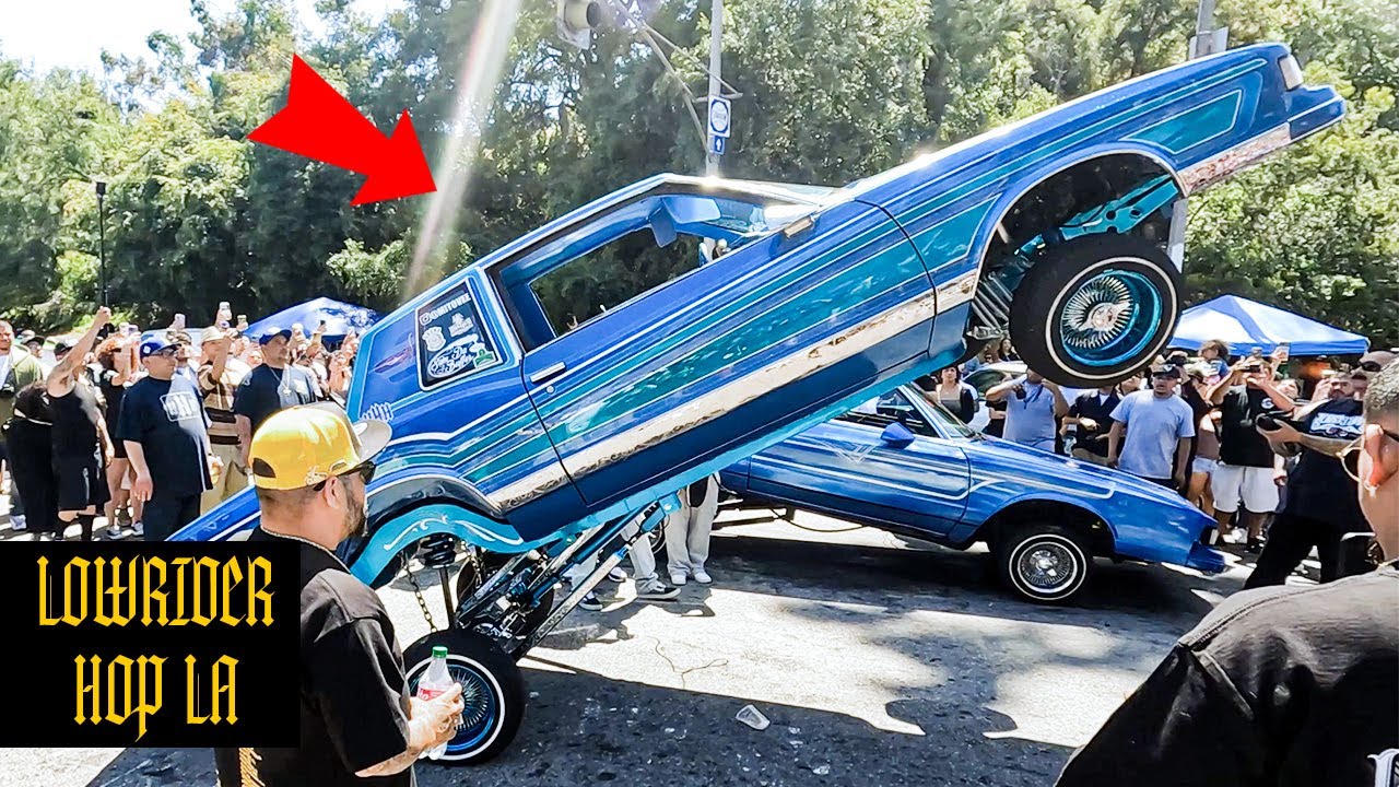 LA Times Car Club Lowrider Picnic Lowrider Cinco De Mayo Weekend Car