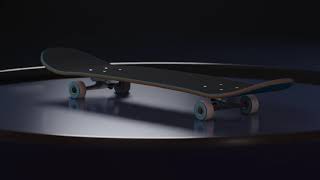 Blender 2.8 Eevee Skateboard