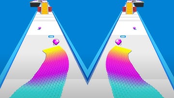 Canvas-Run | All Levels Gameplay Walkthrough (Android/iOS/iPad) Lv 91-100