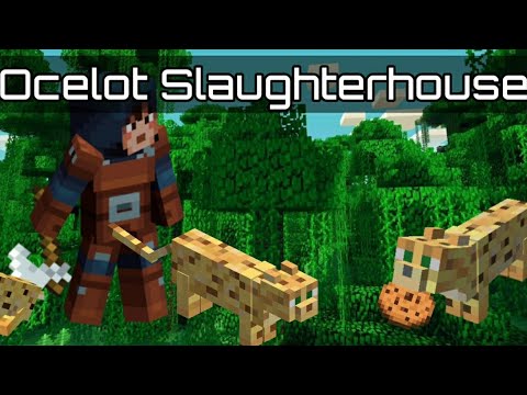 The NEW Minecraft Dungeons Level: Ocelot Slaughterhouse - YouTube
