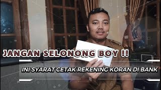INI SYARAT AGAR BISA CETAK REKENING KORAN DI BANK UNTUK PELAPORAN DANA BOS REGULER TAHUN 2022