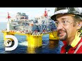 This Gigantic Floating Oil Platform Is Steam Powered | Richard Hammond's Big