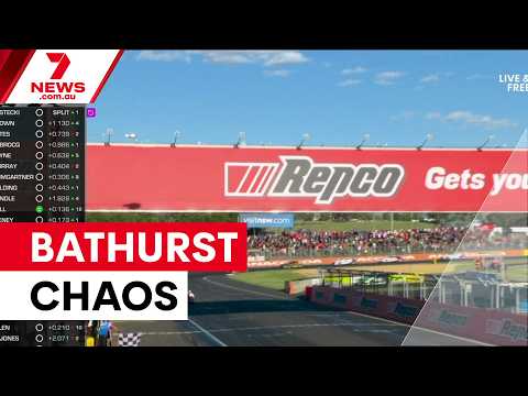 Kostecki wins Bathurst 1000 after leader runs out of fuel | 7NEWS