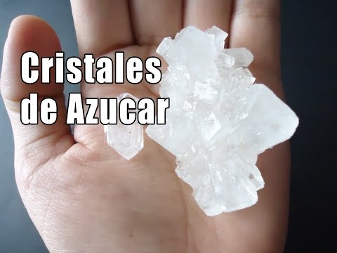 Video: ¿Cuánto tiempo tardan en formarse los cristales de azúcar?