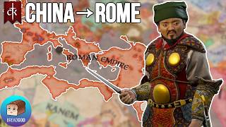 From Chinese Adventurer to Celestial Roman Empire in CK3
