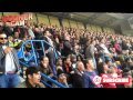 Arsenal Fans sing on defiantly when Six Nil down at Chelsea