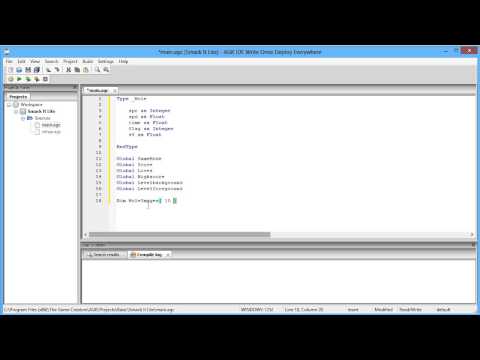 Smack It, App Game Kit tutorial, video #4 (We start programming)